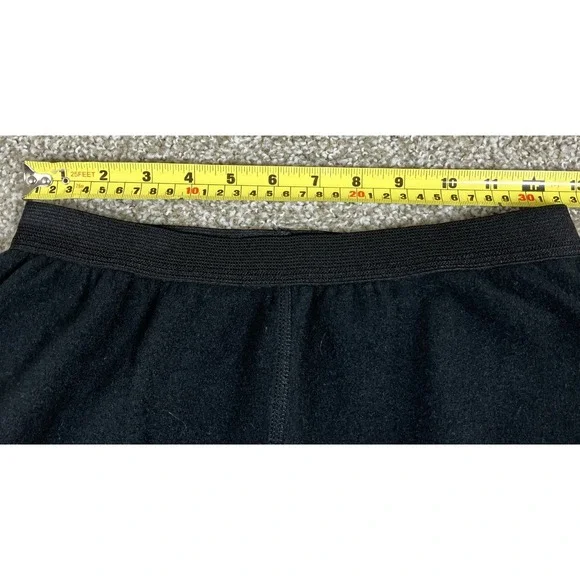 Patagonia Capilene Black Fleece Pants Women's Medium Vintage Made in USA - Picture 9 of 11
